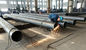 Bituminous Painting Utility Power Pole / Hot Dip Galvanized Steel Telegraph Poles